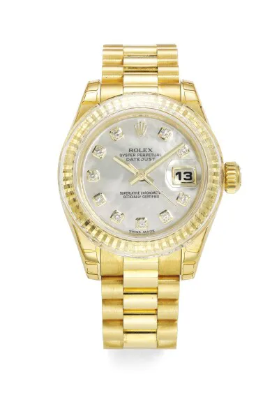 Rolex Lady-Datejust 179178 27mm Yellow gold Mother-of-pearl