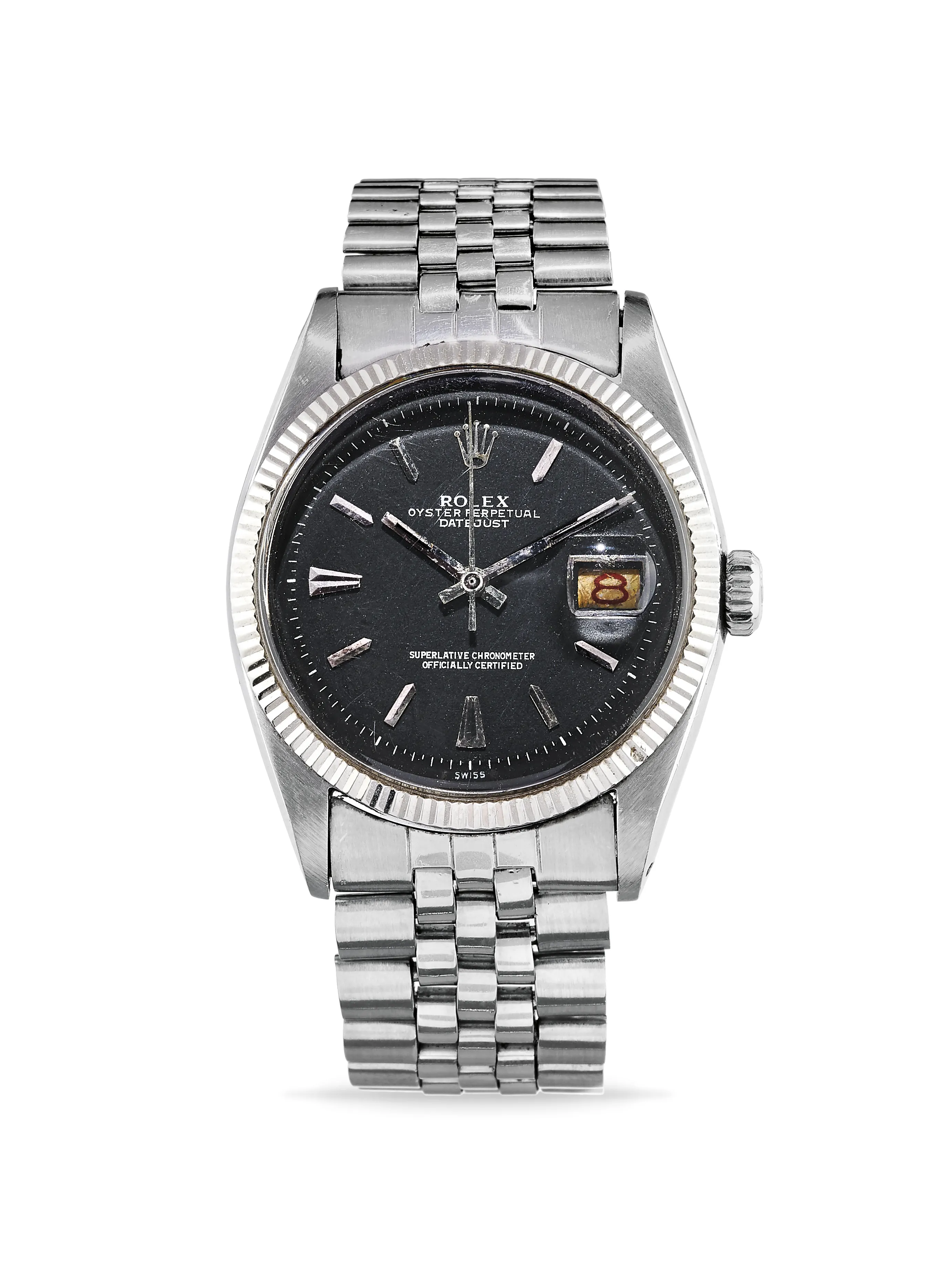 Rolex Datejust 36 6605 36mm Stainless steel Black