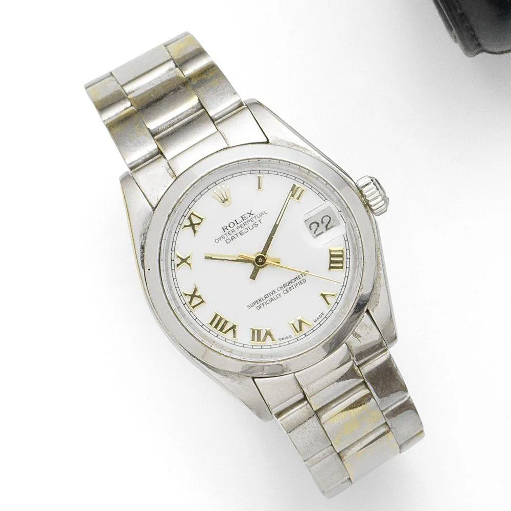 Rolex Datejust 31 6824 30mm White gold White