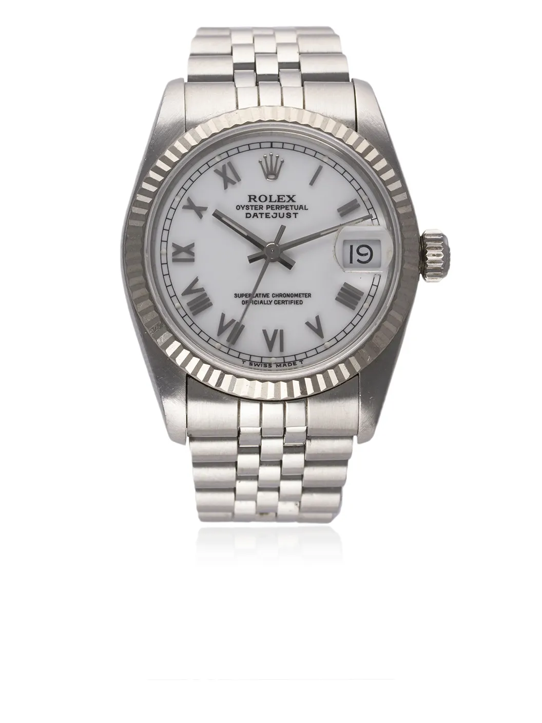 Rolex Datejust 31 68274 31mm Stainless steel & white gold White