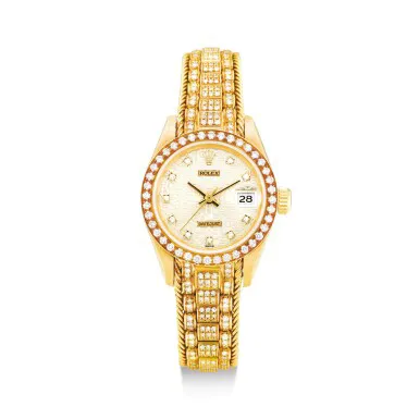 Rolex Lady-Datejust 69138 27mm Yellow gold Gilt