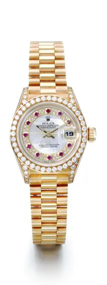 Rolex Lady-Datejust 69158 26mm Yellow gold Mother-of-pearl