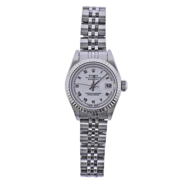 Rolex Lady-Datejust 69174 26mm Stainless steel White