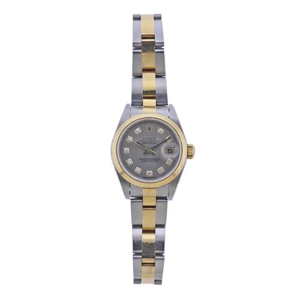 Rolex Lady-Datejust 79163 26mm 18k gold & stainless steel Grey