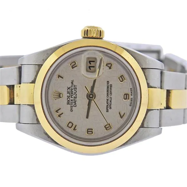 Rolex Lady-Datejust 79163 26mm Yellow gold and stainless steel White 1