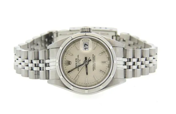 Rolex Oyster Perpetual Date 79190 25mm Stainless steel Silver 3