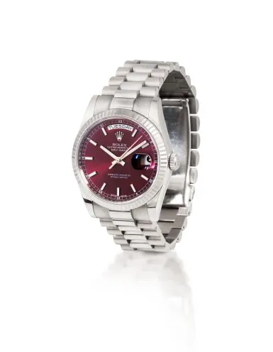 Rolex Day-Date 36 118239 36mm White gold Red 3