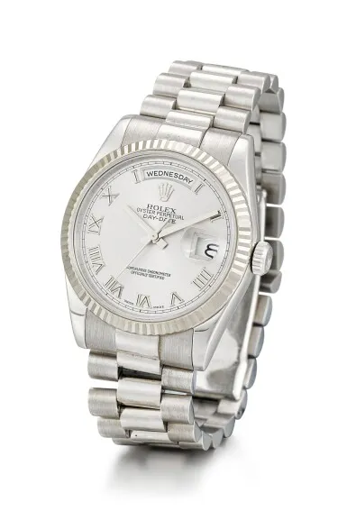 Rolex Day-Date 36 118239 36mm White gold Silver 1