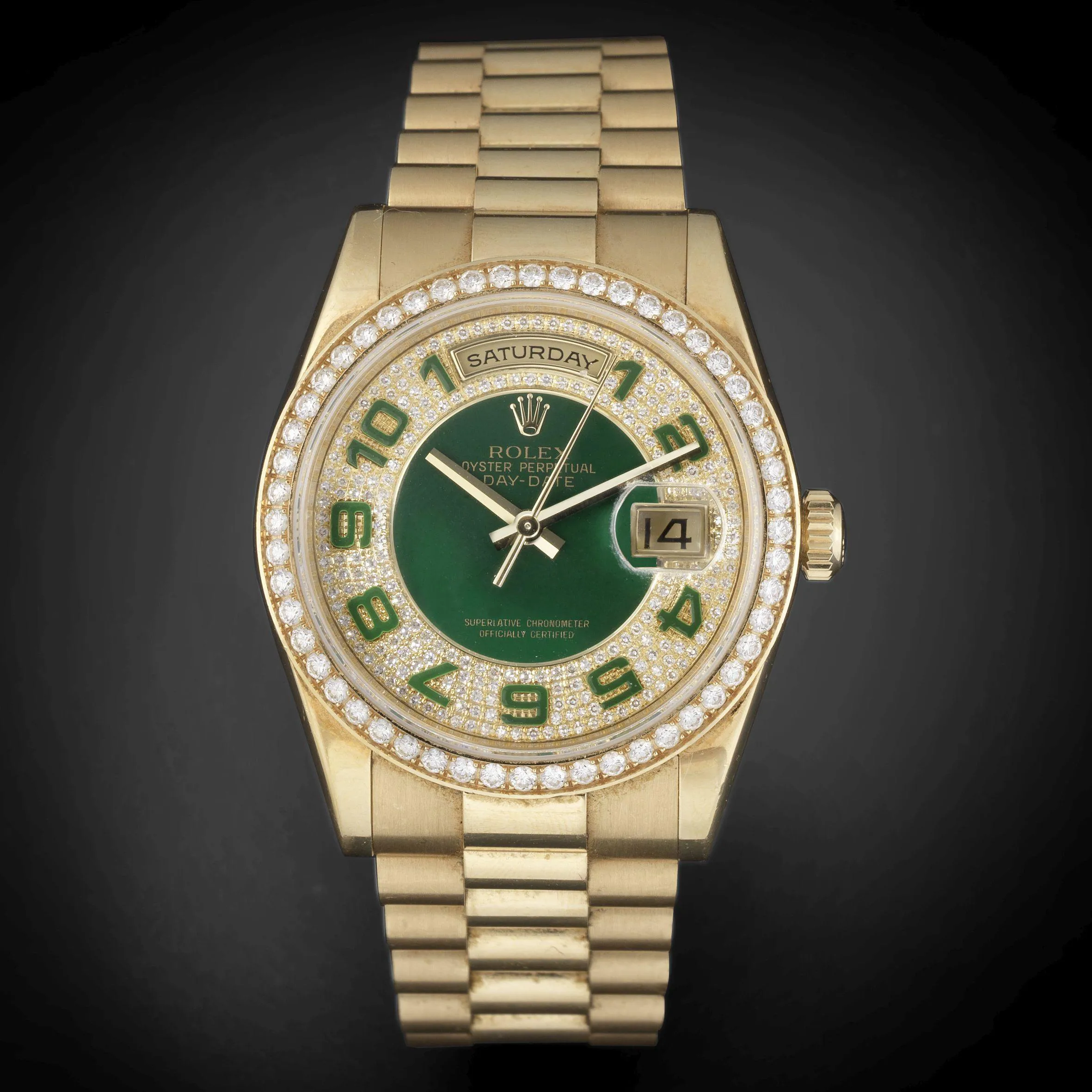 Rolex Day-Date 36 118348 36mm Green