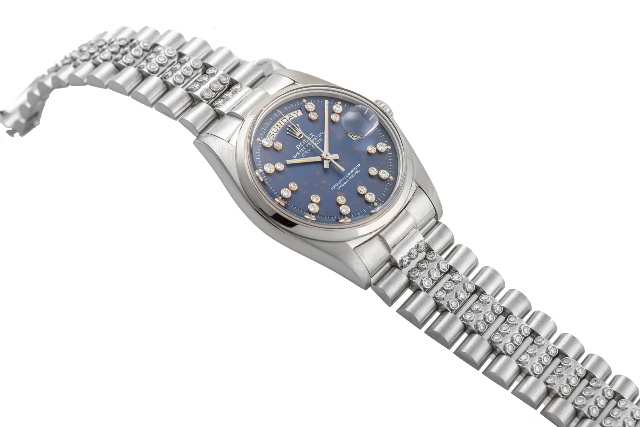 Rolex Day-Date 36 1802 36mm Yellow gold Blue