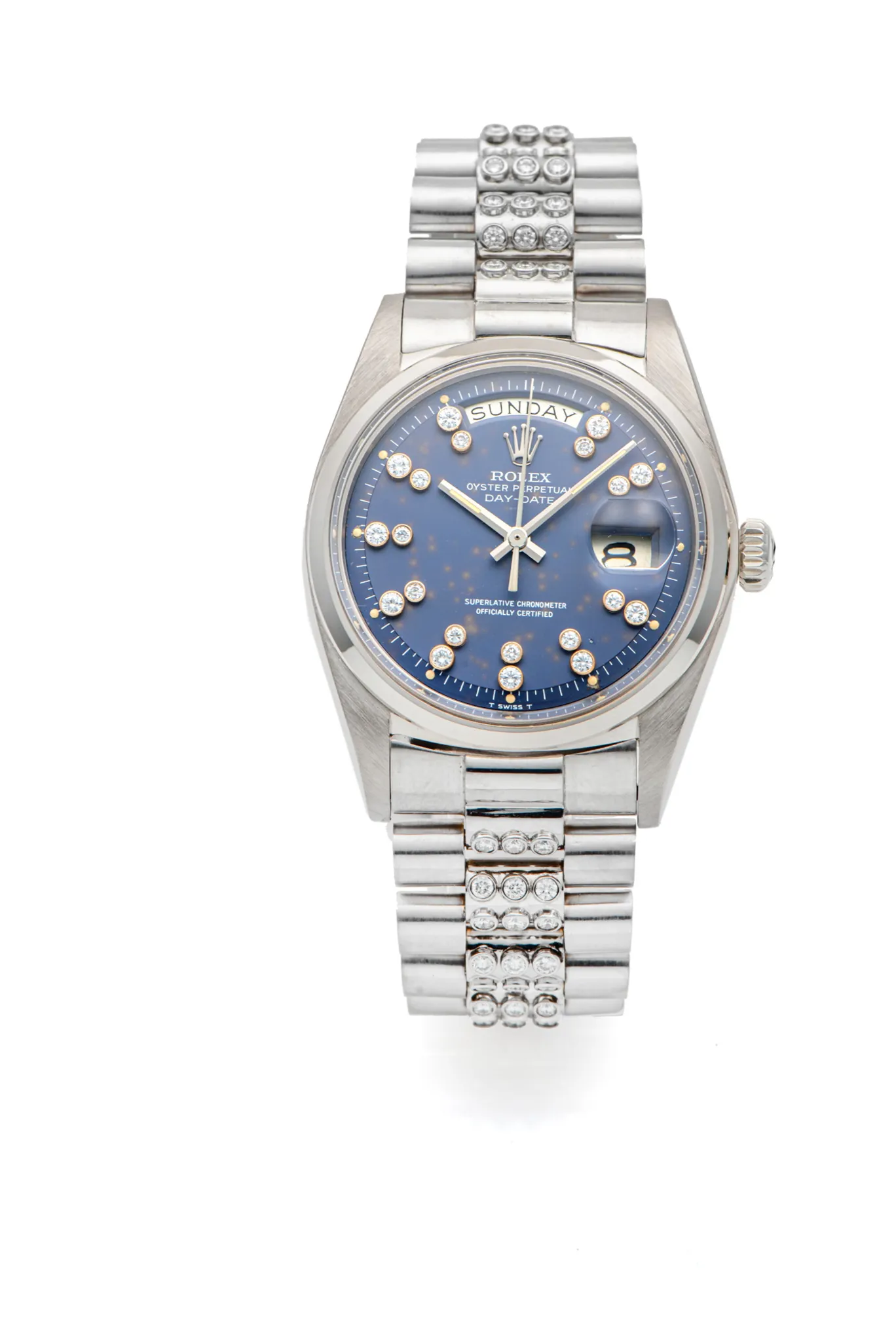 Rolex Day-Date 36 1802 36mm Yellow gold Blue 4