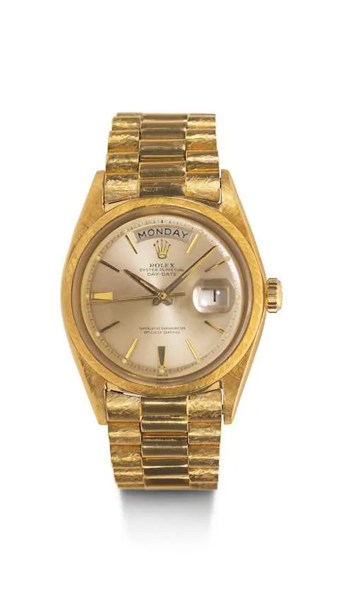 Rolex Day-Date 36 1806 36mm Yellow gold Silver