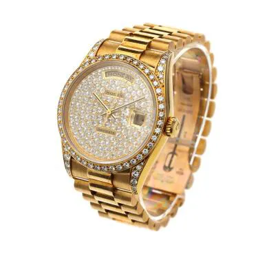 Rolex Day-Date 36 18388 36mm Yellow gold Diamond 4