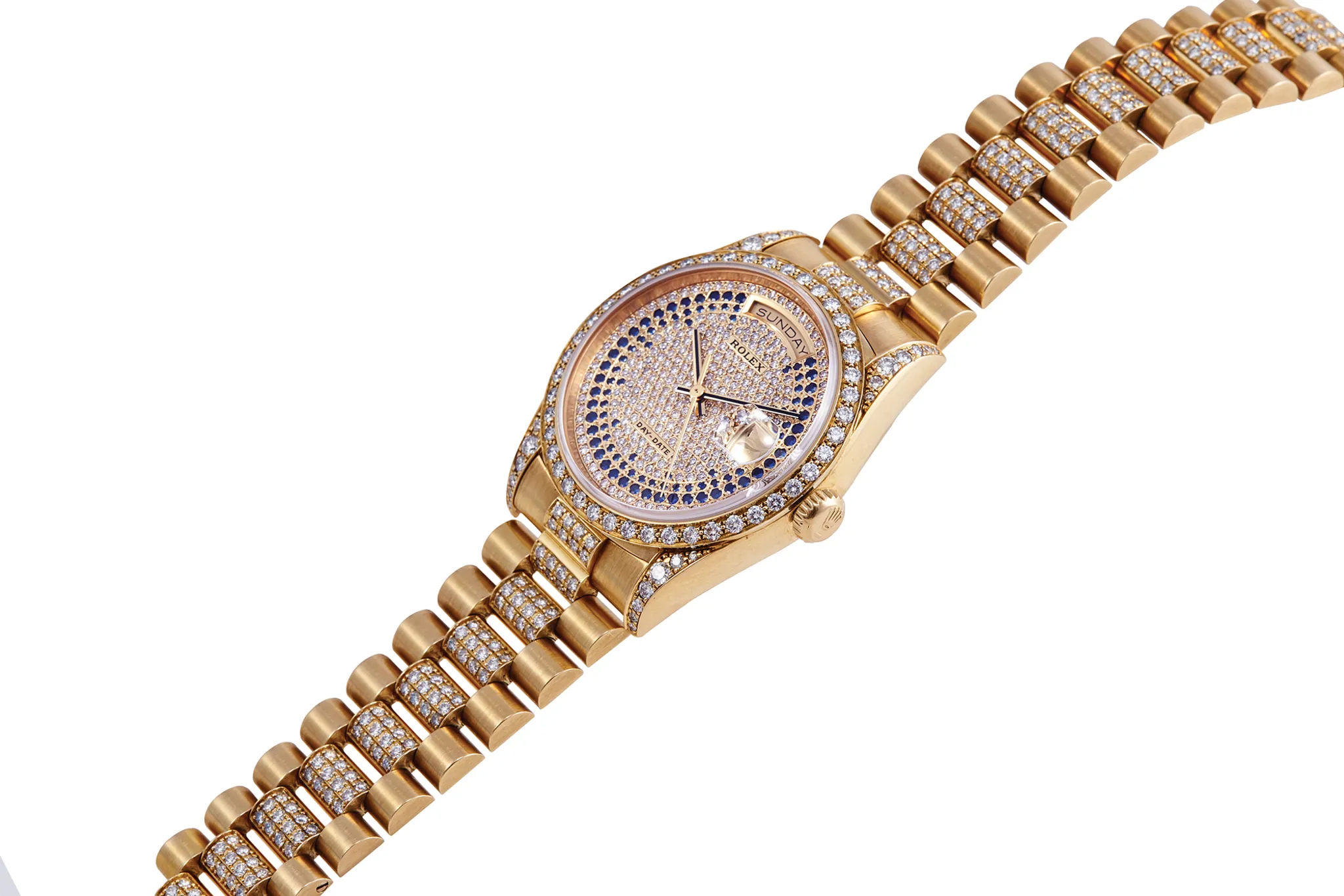 Rolex Day-Date 36 18388 36mm Yellow gold Diamond