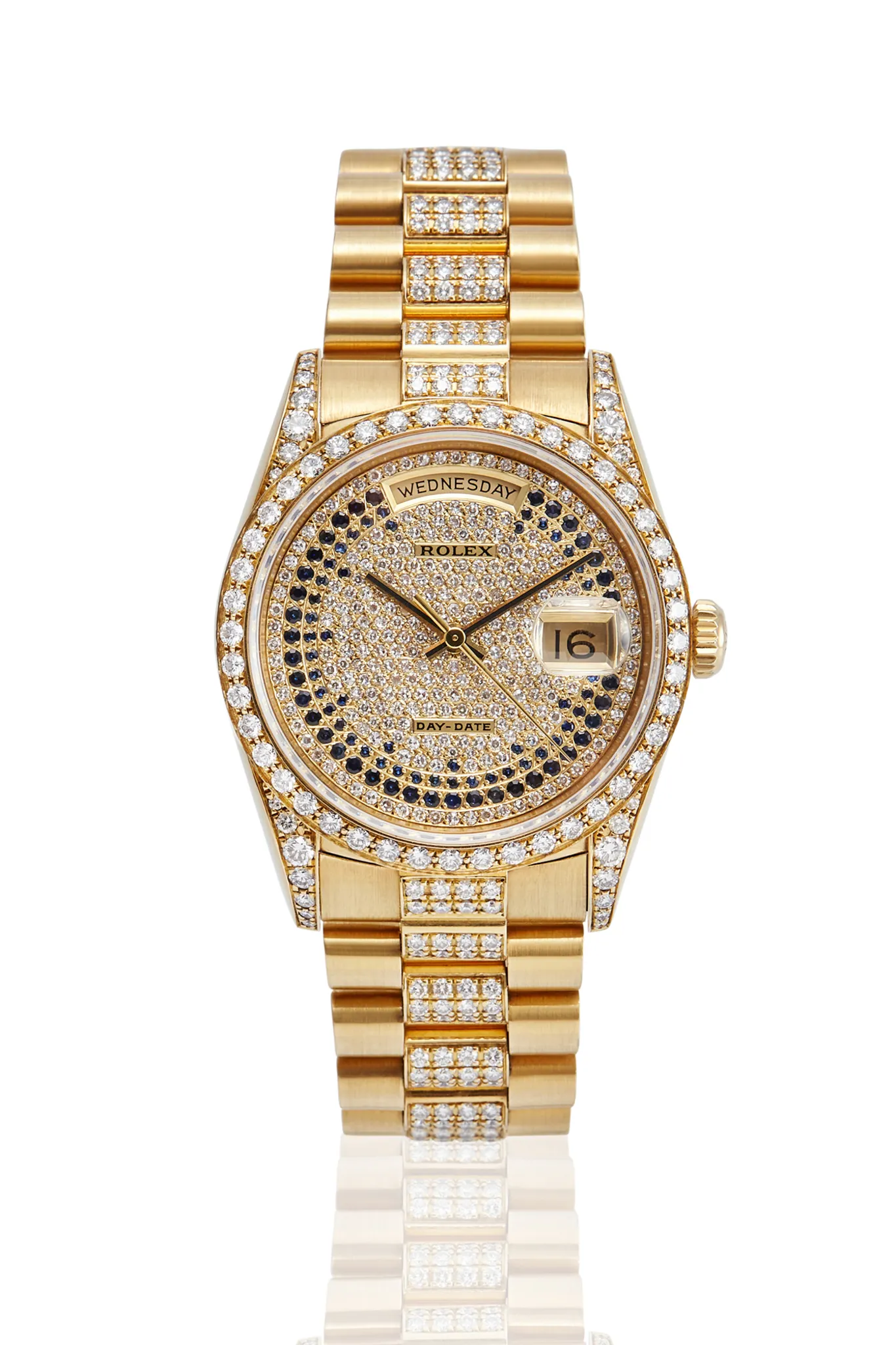 Rolex Day-Date 36 18388 36mm Yellow gold Diamond 1