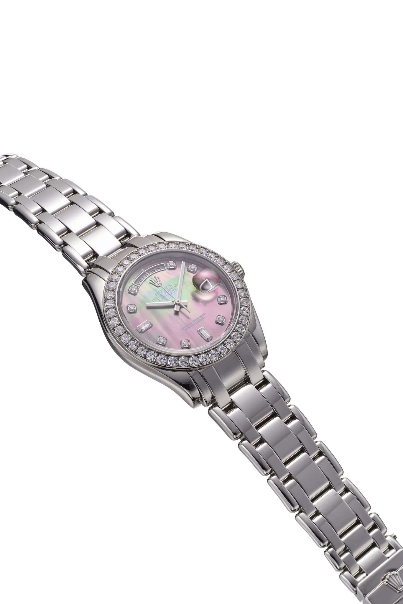 Rolex Day-Date 18946 39mm Platinum Mother-of-pearl