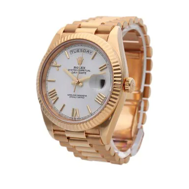 Rolex Day-Date 40 228238 41mm Yellow gold White 4