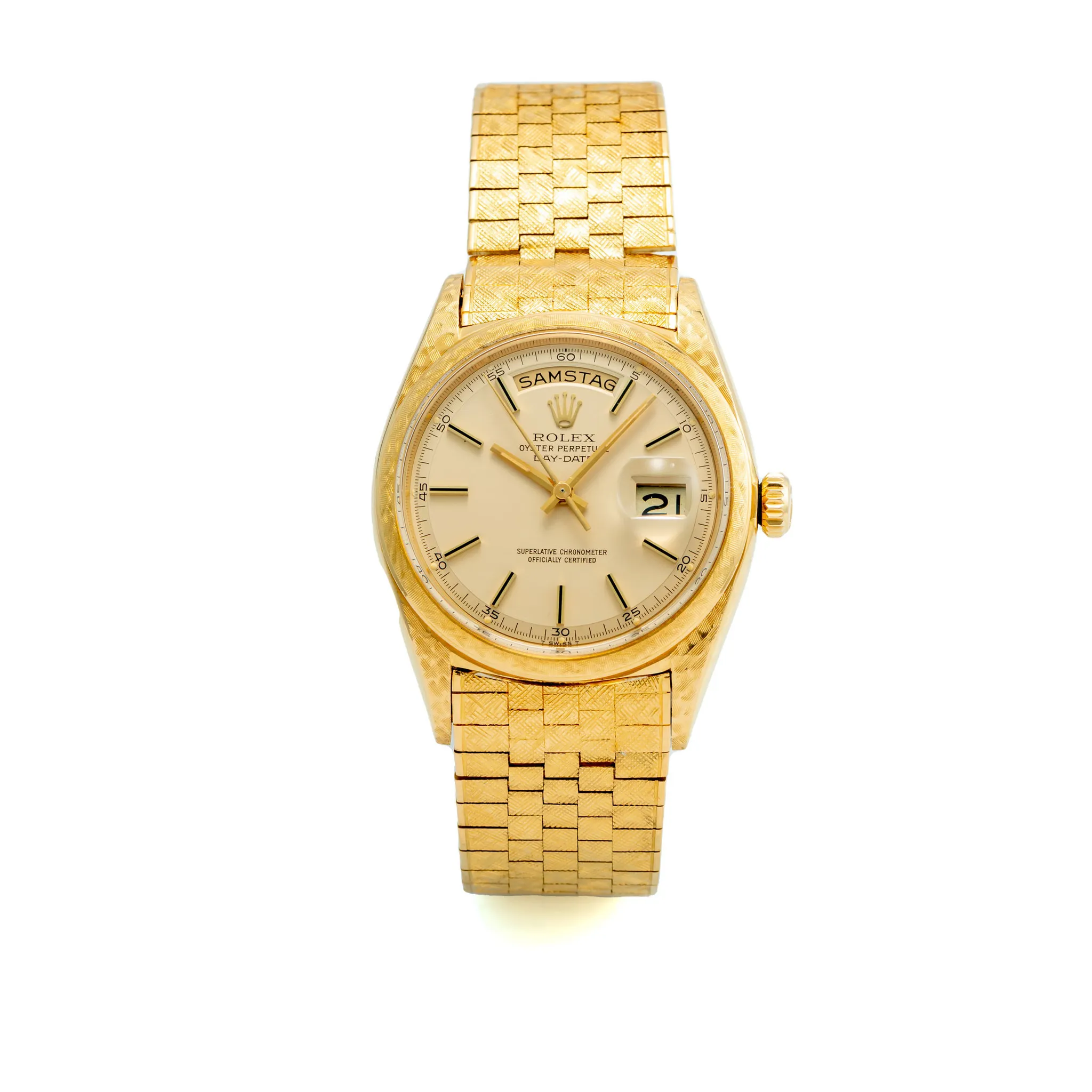 Rolex Day-Date 36 1806 35.5mm Yellow gold Champagne 2