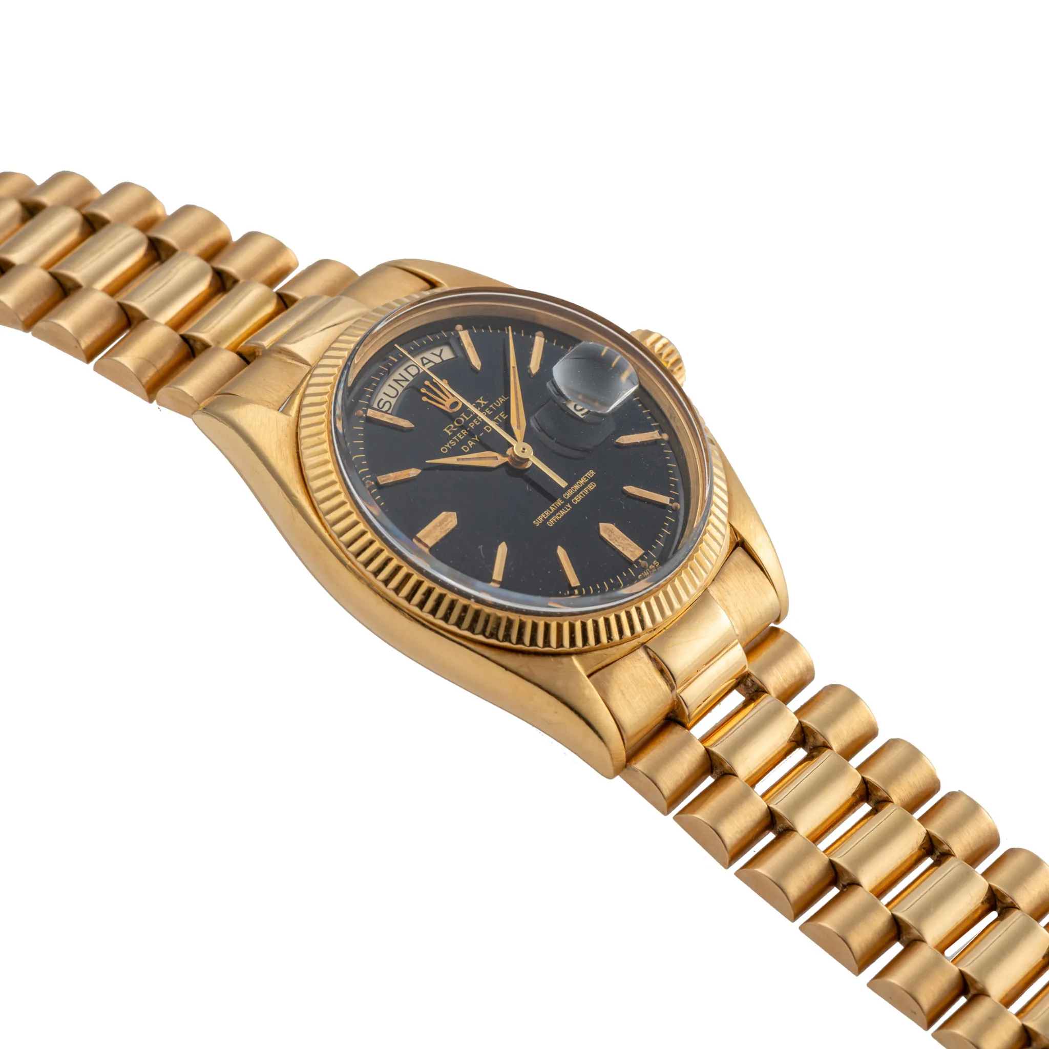 Rolex Day-Date 6611 36mm Yellow gold Black 1