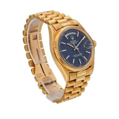 Rolex Day-Date 36 6611B 35mm Yellow gold Blue 3