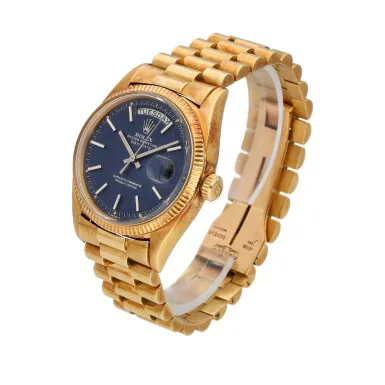 Rolex Day-Date 36 6611B 35mm Yellow gold Blue 4