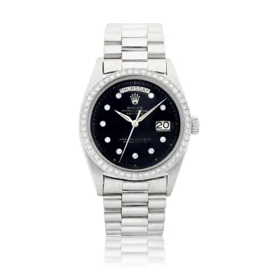 Rolex Day-Date 36 6612B 36mm Platinum Black