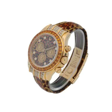 Rolex Daytona 116598 SACO 40mm Yellow gold Leopard 1