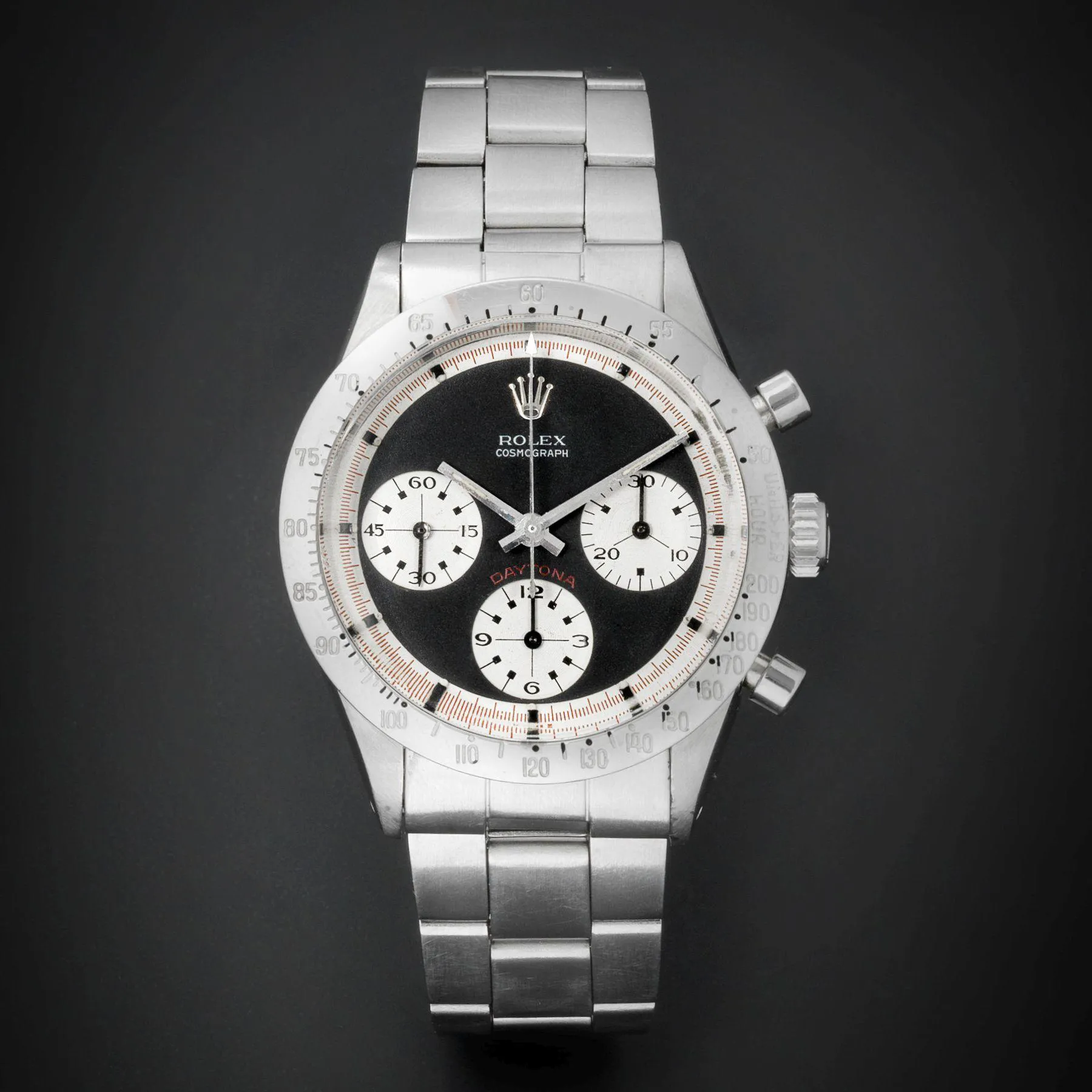 Rolex Daytona 6239/6242 36mm Stainless steel Black