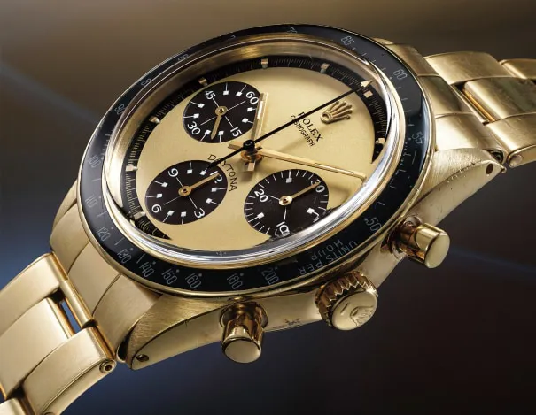 Rolex Daytona 6264 37.5mm Yellow gold Paul Newman Lemon 1