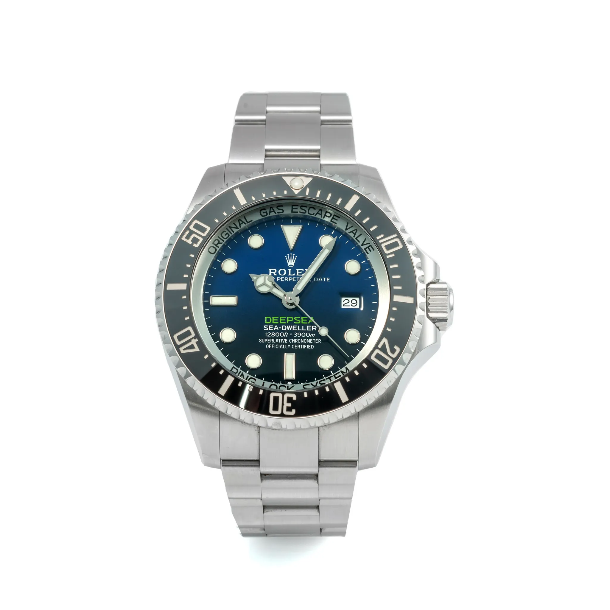 Rolex Sea-Dweller Deepsea 126660 43mm Stainless steel Blue