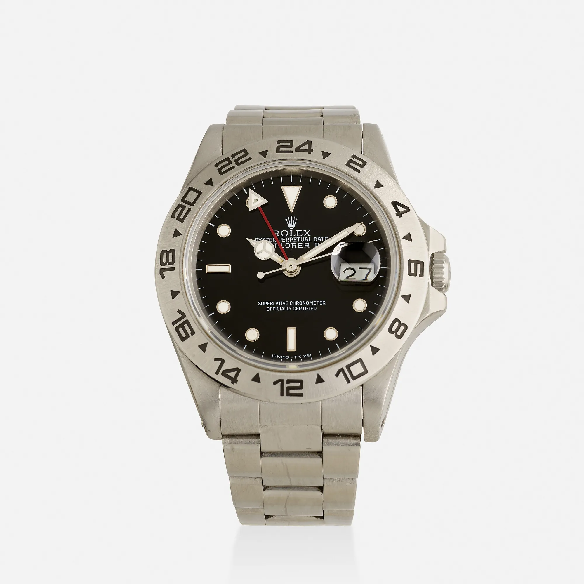 Rolex Explorer II 16550 40mm Stainless steel Black