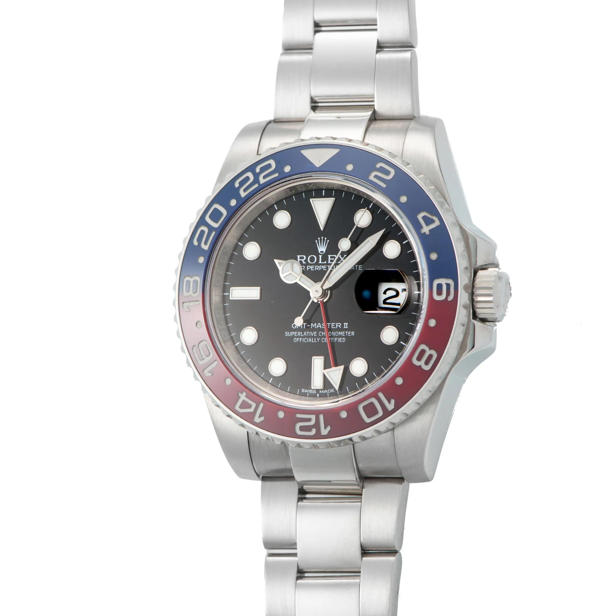 Rolex GMT-Master II 116719BLRO 40mm White gold Black 1