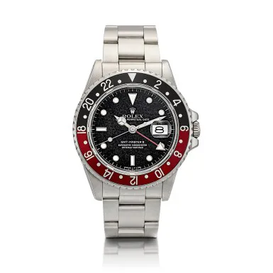 Rolex GMT-Master II 16760 40mm Stainless steel Black