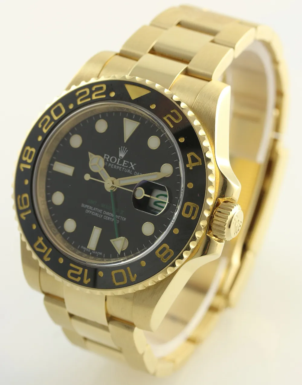 Rolex GMT-Master II 116718LN 40mm Yellow gold Black 4