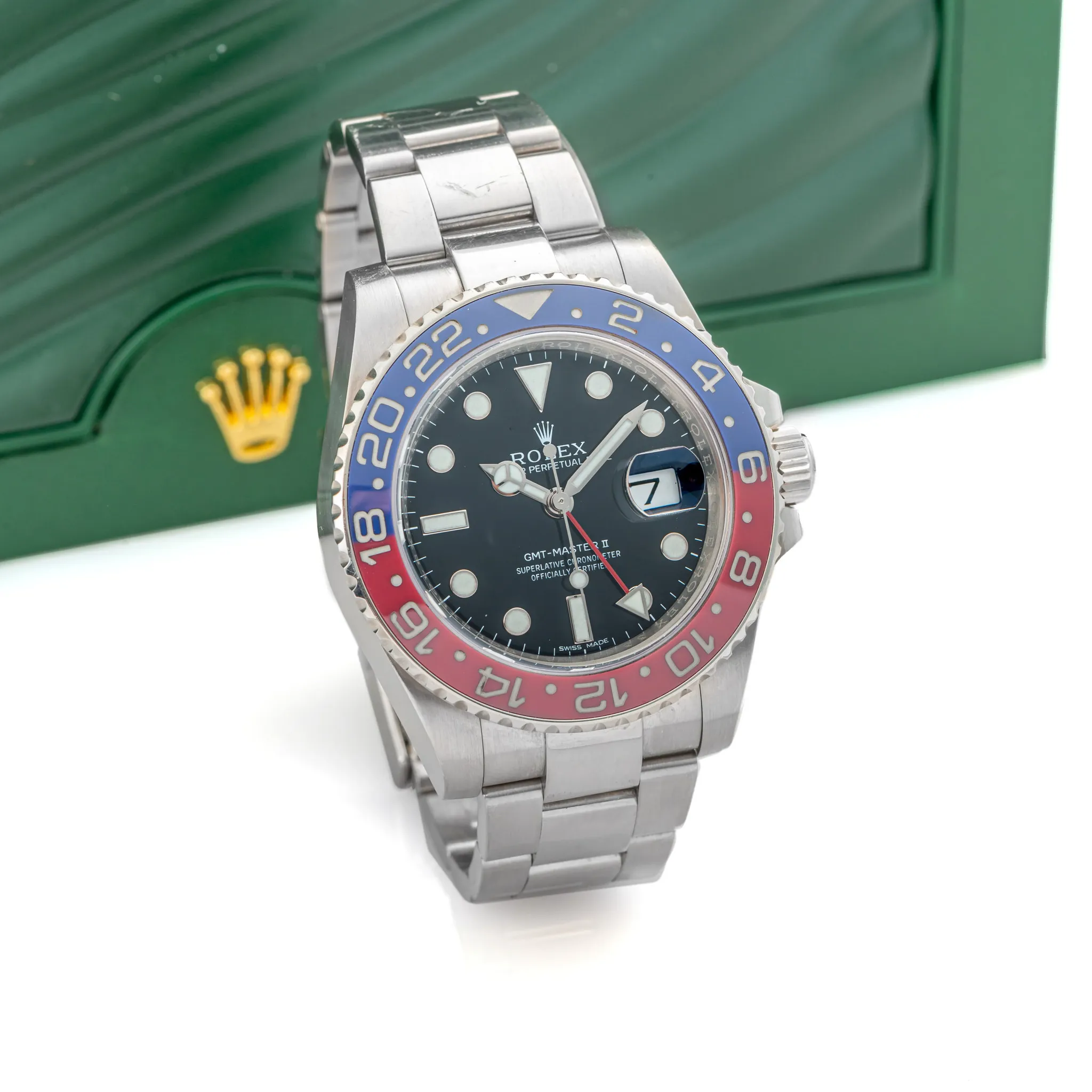 Rolex GMT-Master II 126719BLRO 40mm White gold Black