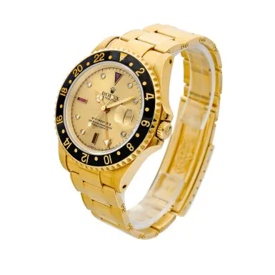 Rolex GMT-Master II 16718 40mm Yellow gold Champagne 1