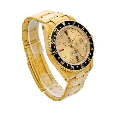 Rolex GMT-Master II 16718 40mm Yellow gold Champagne 2