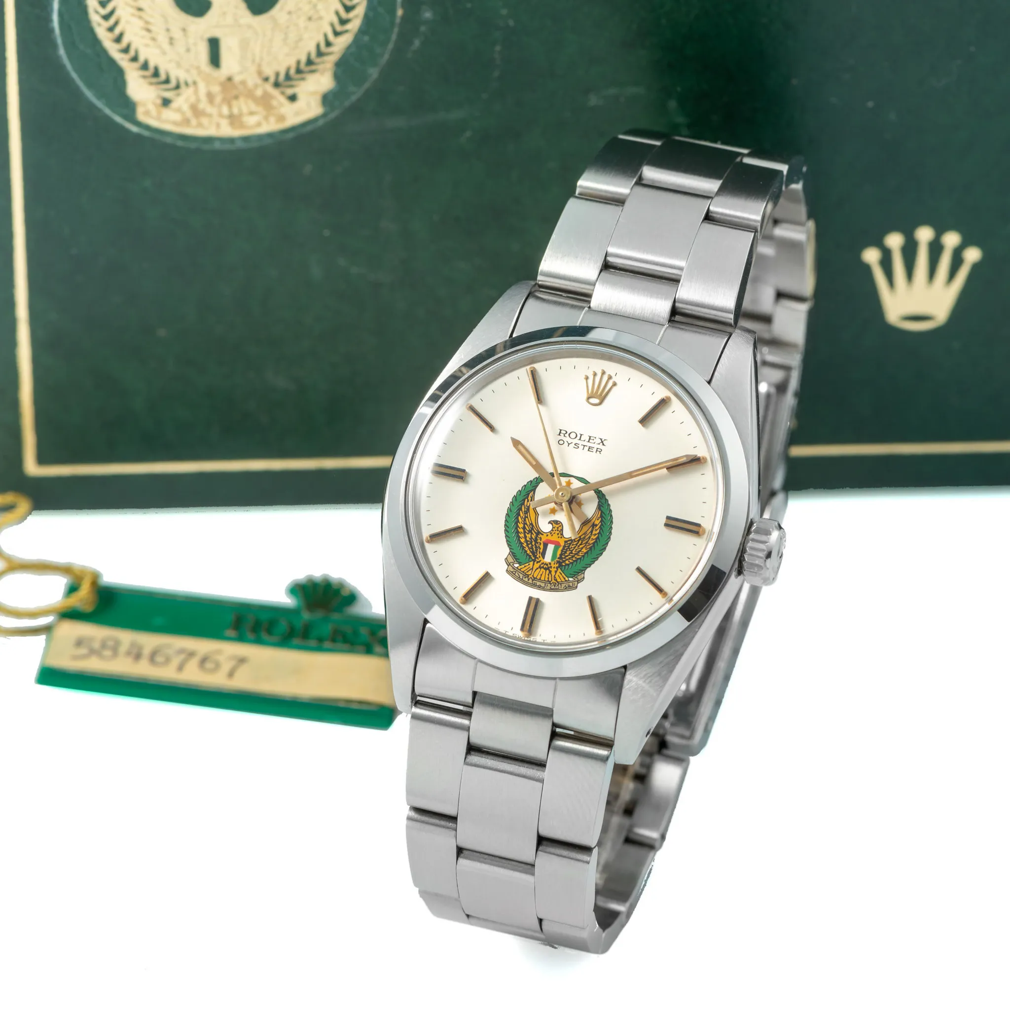 Rolex Oyster Precision 6426 32.5mm Stainless steel Silver