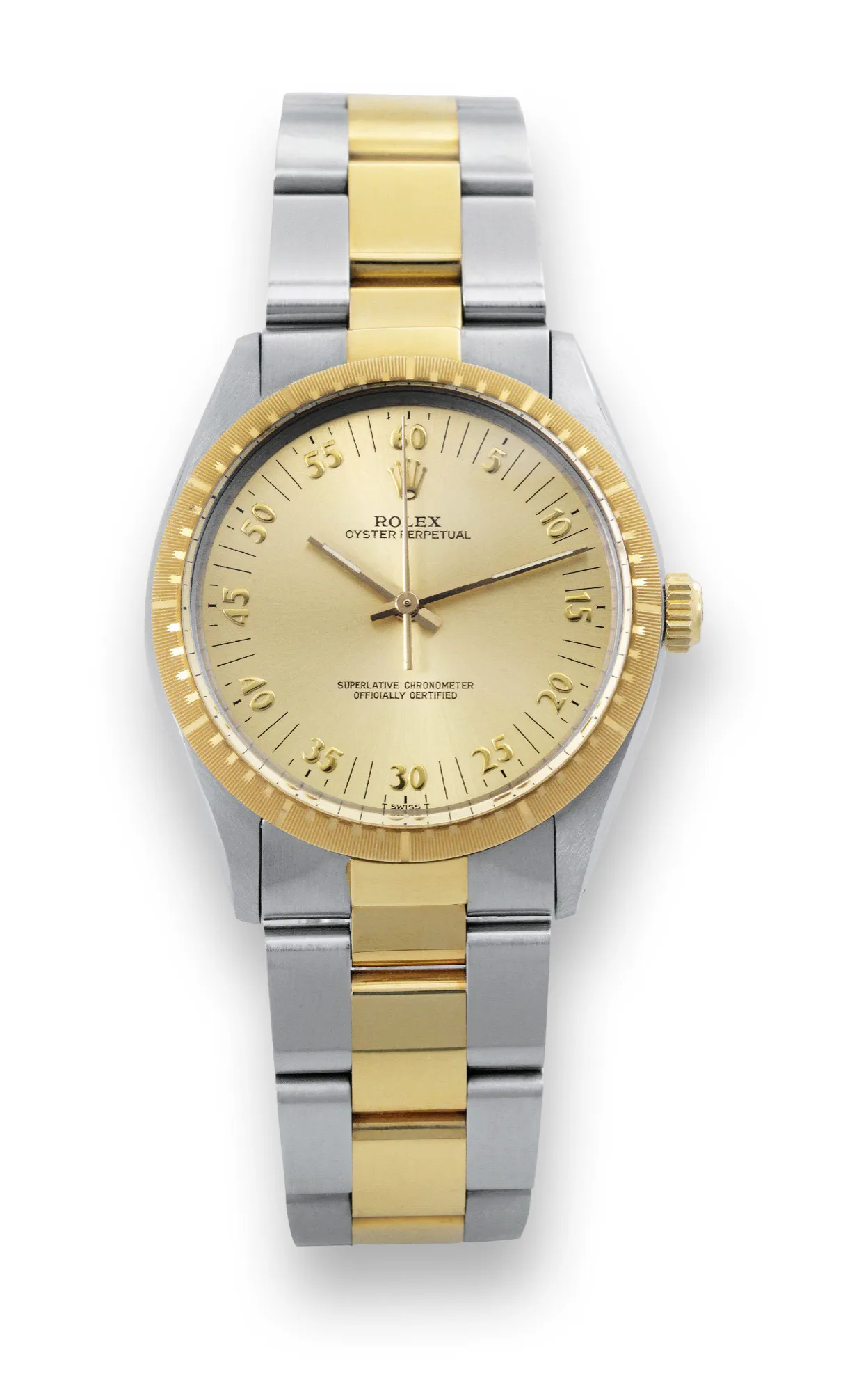 Rolex Oyster Perpetual 34 1038 34mm Champagne