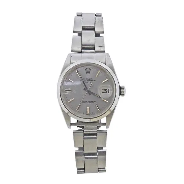 Rolex Oyster Perpetual Date 1500 34mm Stainless steel Silver