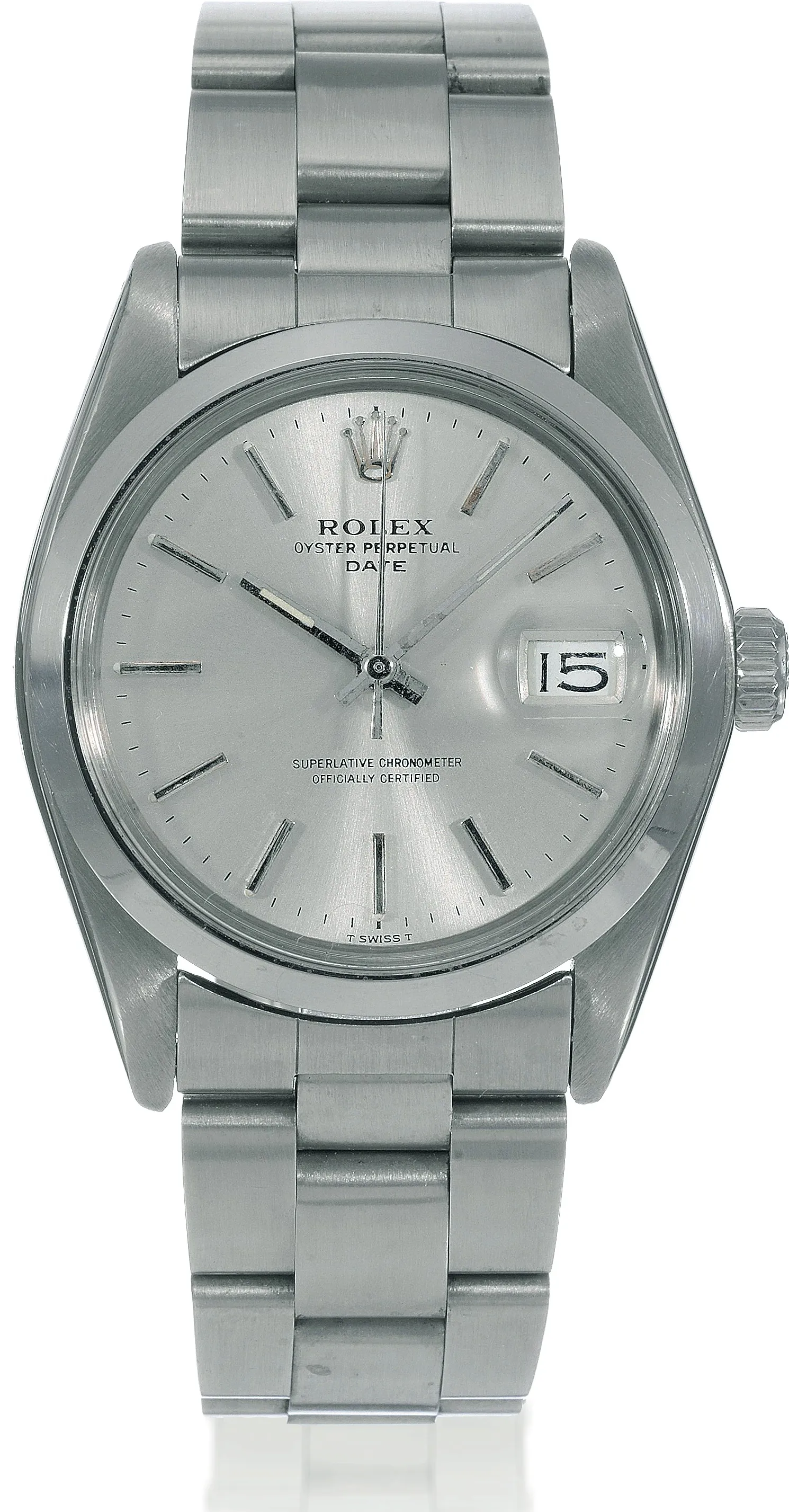 Rolex Datejust 1500 35mm Stainless steel Silver