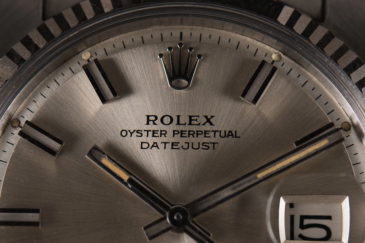 Rolex Datejust 1601 36mm Steel & white gold Silver