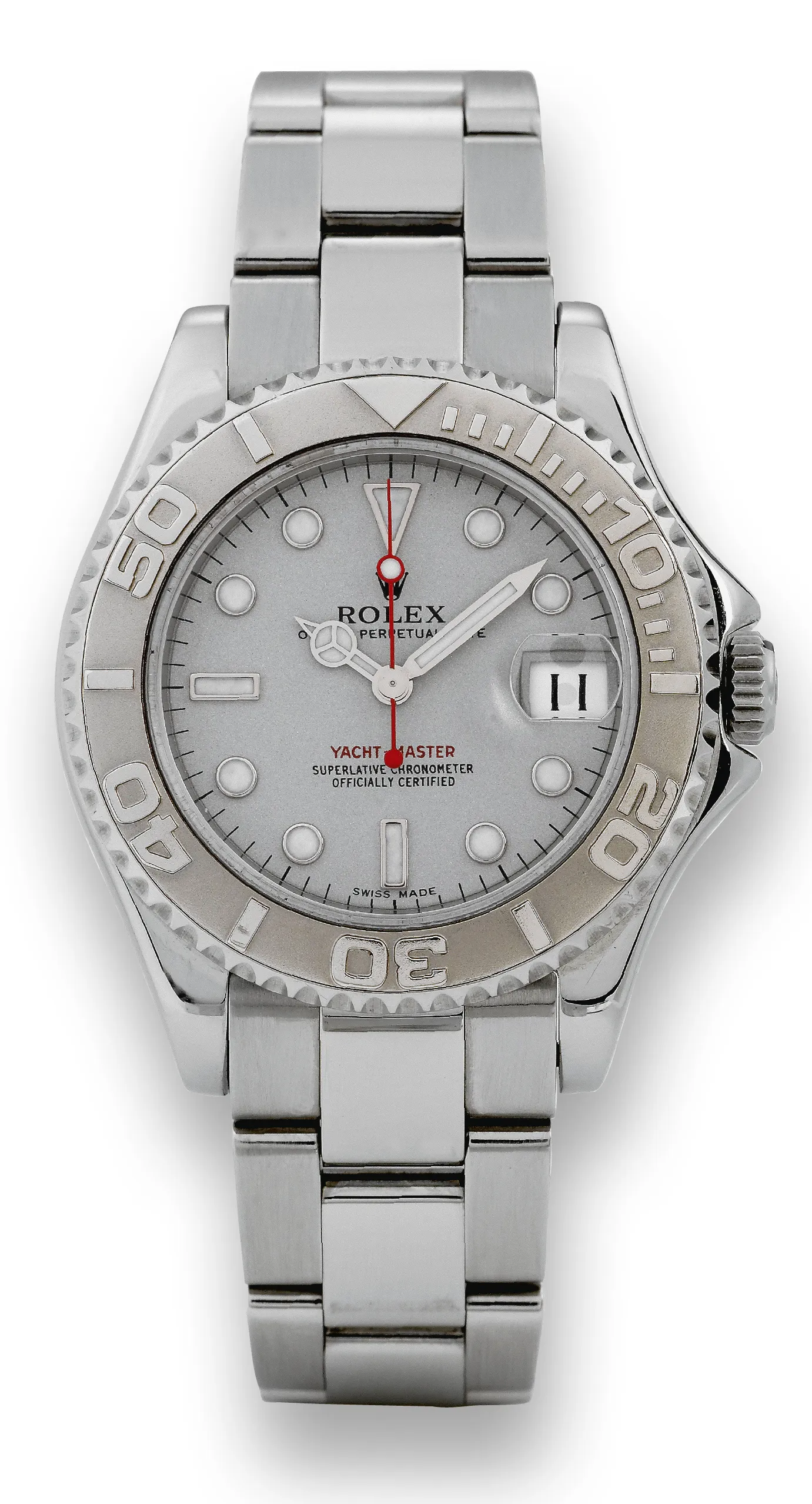 Rolex Yacht-Master 168622 35mm Stainless steel Silver