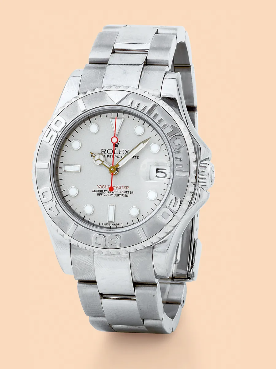 Rolex Yacht-Master 168622 35mm Stainless steel Platinum