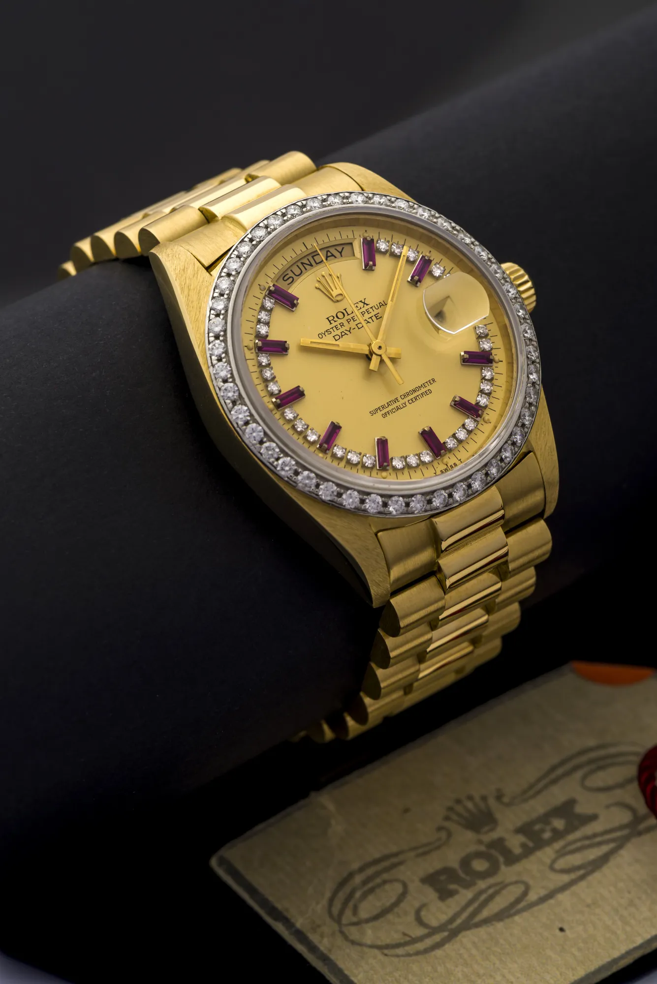 Rolex Day-Date 36 18048 36mm Yellow gold Champagne