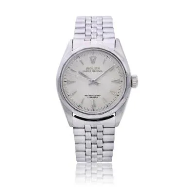 Rolex Oyster Perpetual 34 6286 34mm Stainless steel Silver