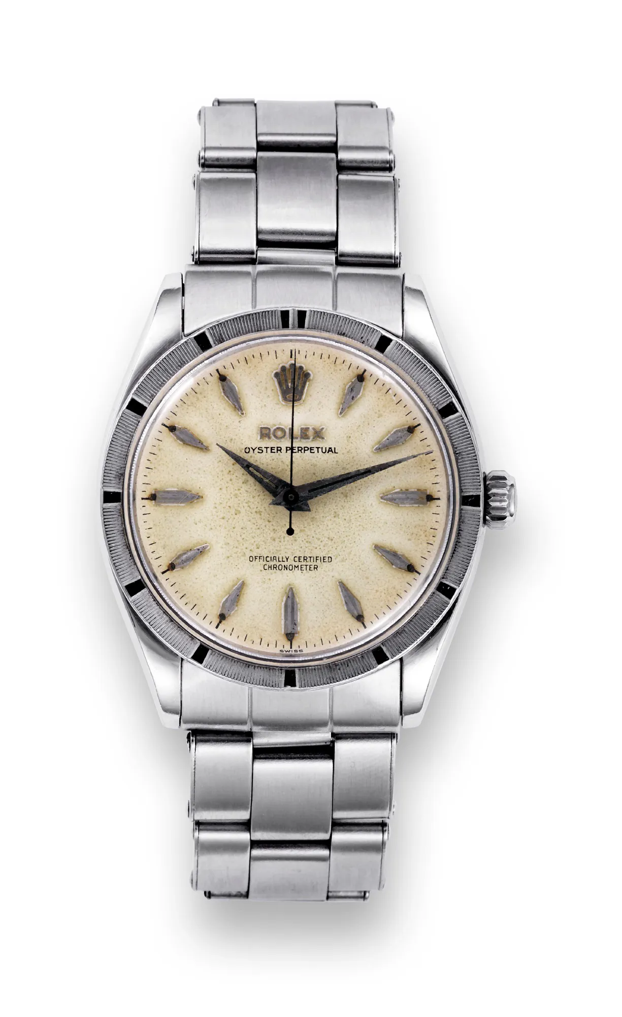 Rolex Oyster Perpetual 6569 34mm Stainless steel White