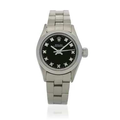 Rolex Oyster Perpetual 26 6718 26mm Stainless steel Black