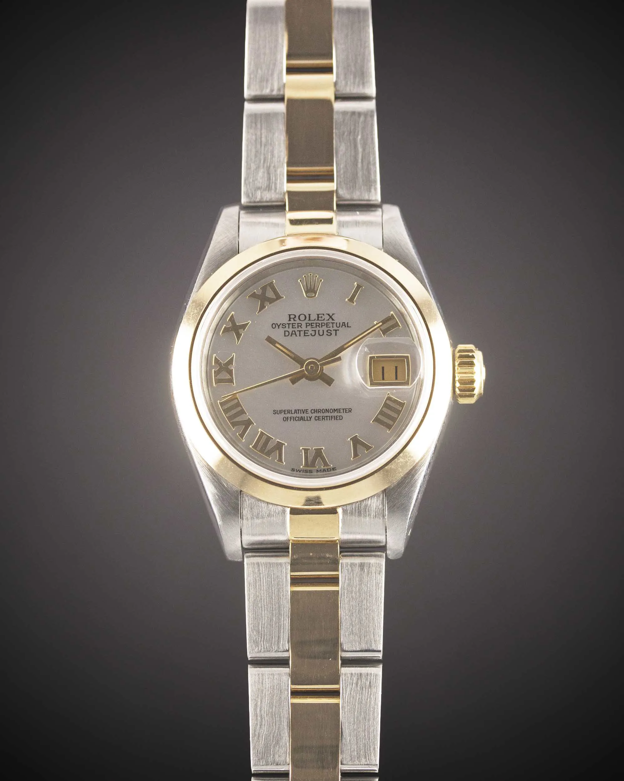 Rolex Lady-Datejust 69163 26mm Yellow gold and stainless steel Mother-of-pearl