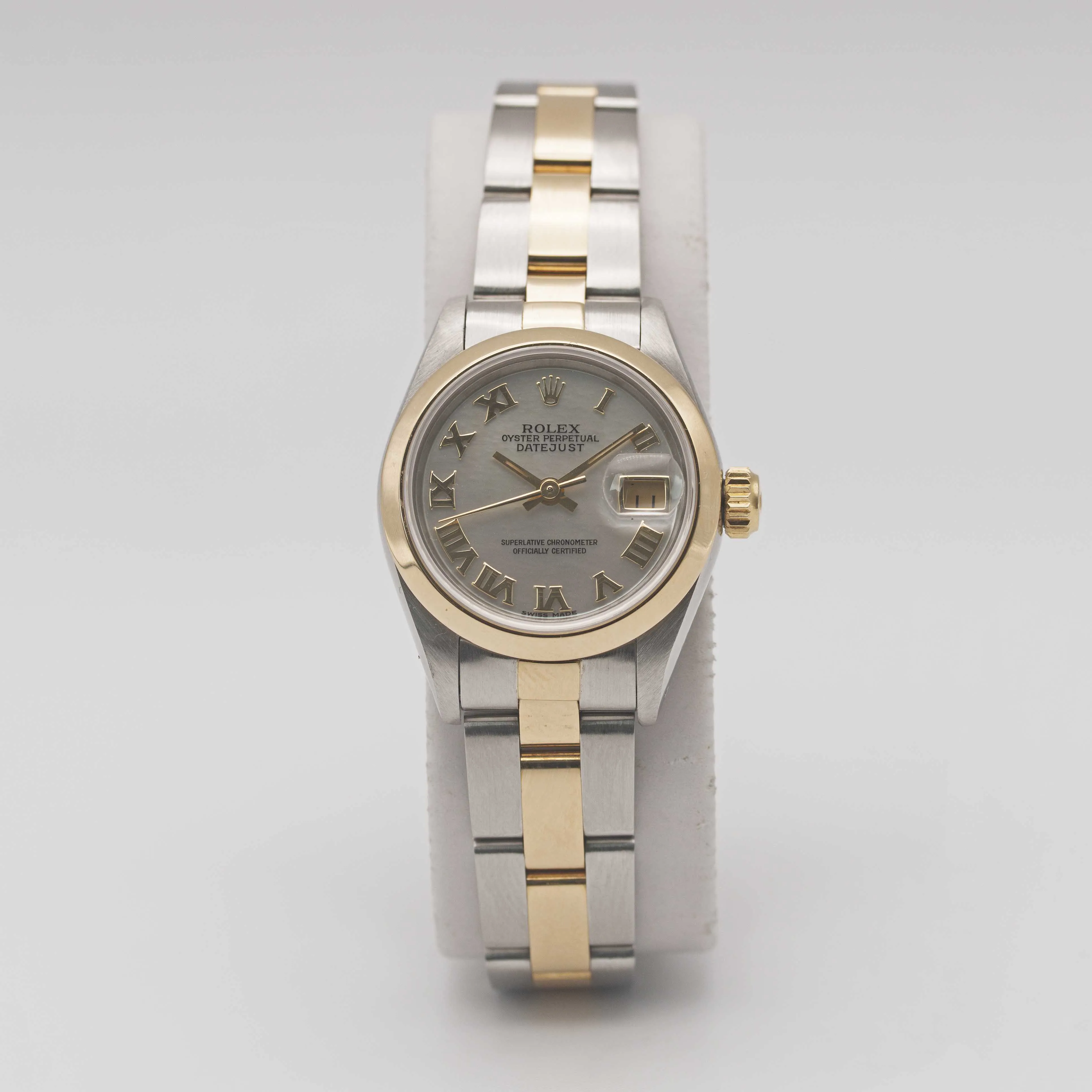 Rolex Lady-Datejust 69163 26mm Yellow gold and stainless steel Mother-of-pearl 1